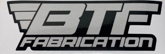 Small BTF Sticker (Black/Gray)